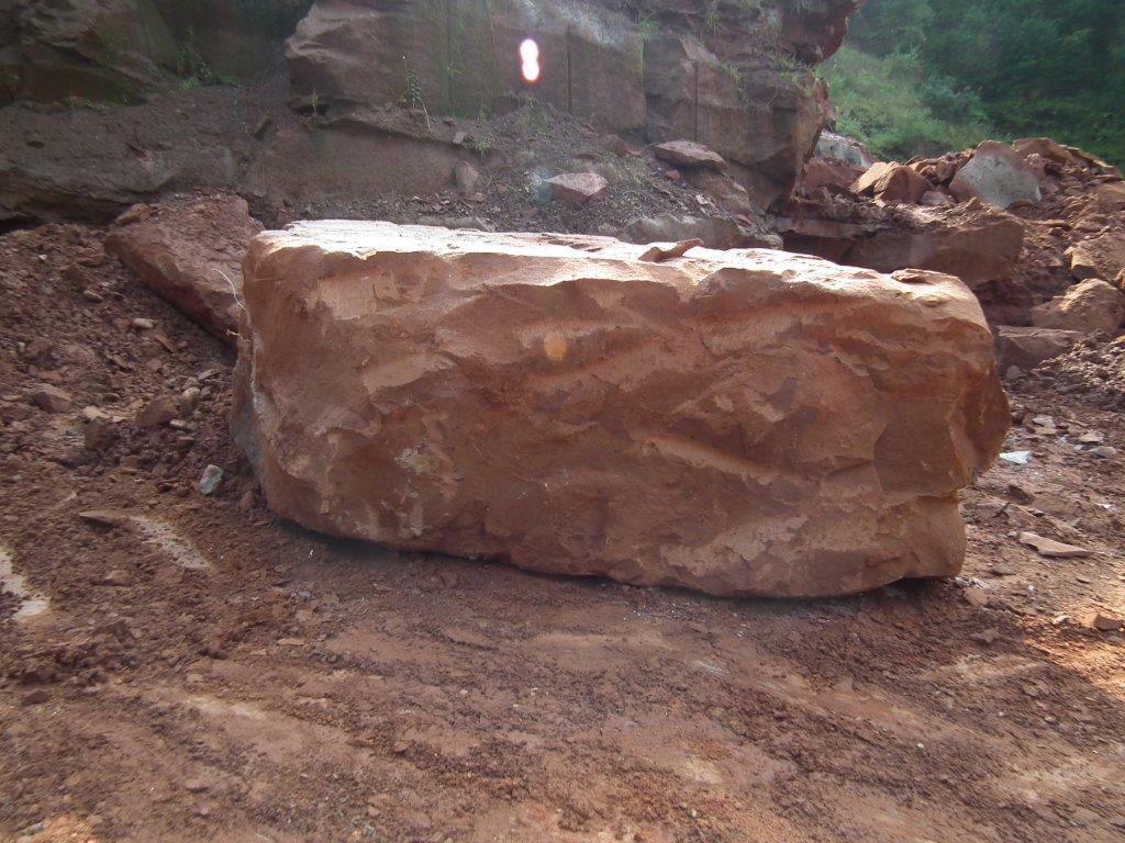 Blockstone Cove Red Sandstone Quarry